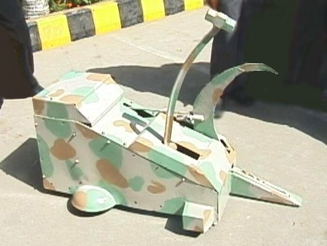 Pakistani robot 'Badar 1'