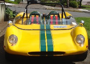 Auriga Lotus 23 replica - front view